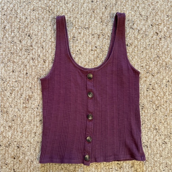 *3 for $9* AE Button Tank - Picture 2 of 9